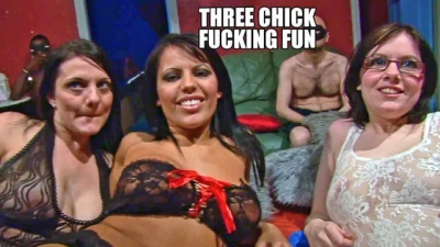 The Gangbang Club - Three Chick Fucking Fun