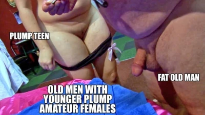 The Gangbang Club - Older Men with Younger Plump Females