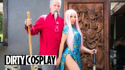 Dirty Cosplay - Kalina Ryu Big Booty Asian Geisha Gets Fucked by her Horny Master